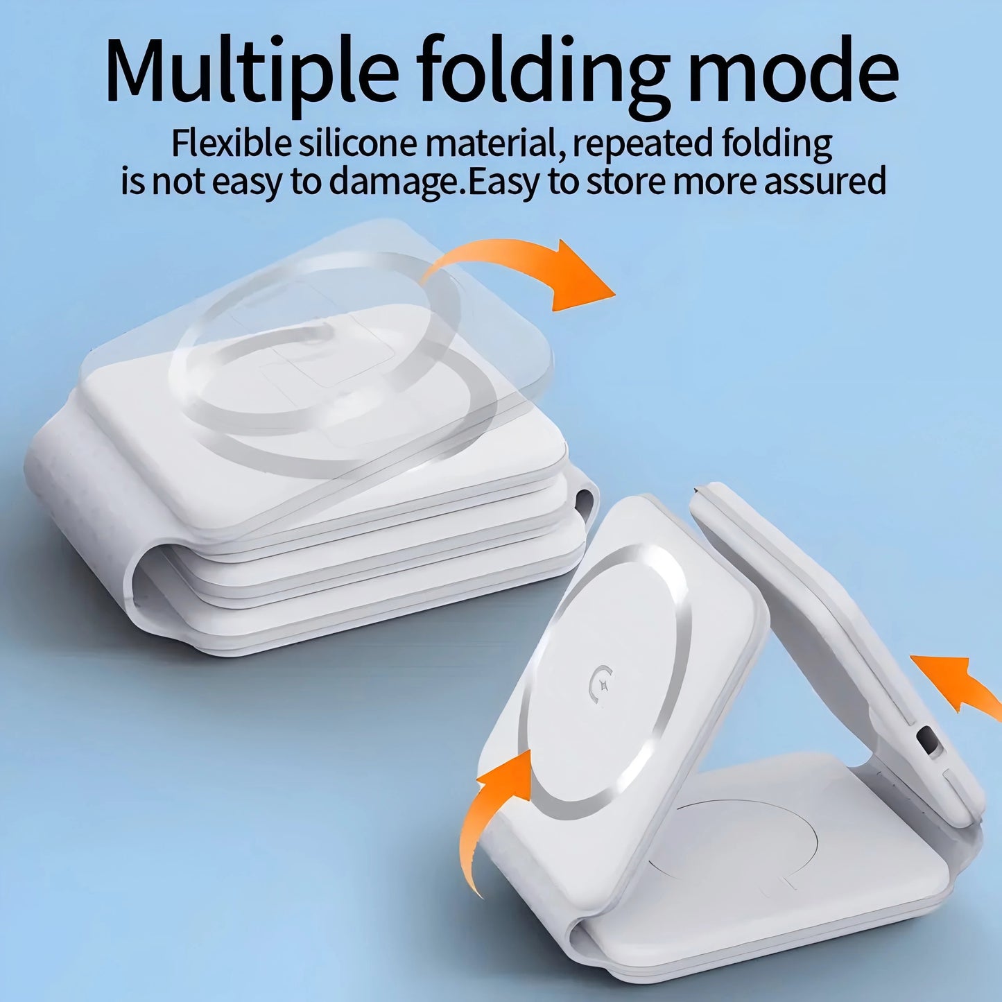 Foldable 3 in 1 Magnetic Wireless Charger