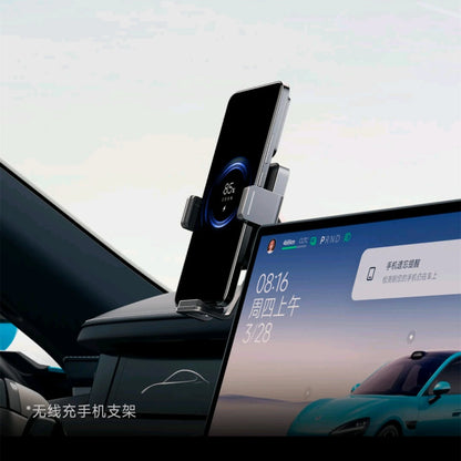 OmniShop! Wireless Magnetic Car Phone Holder
