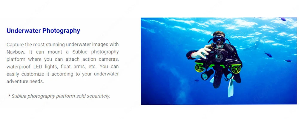 Sublue Navbow Smart Underwater Scooter
