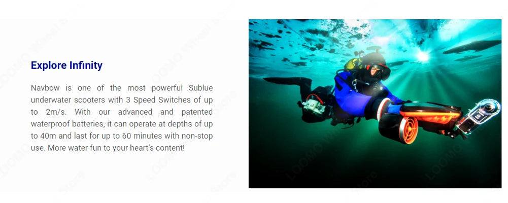 Sublue Navbow Smart Underwater Scooter