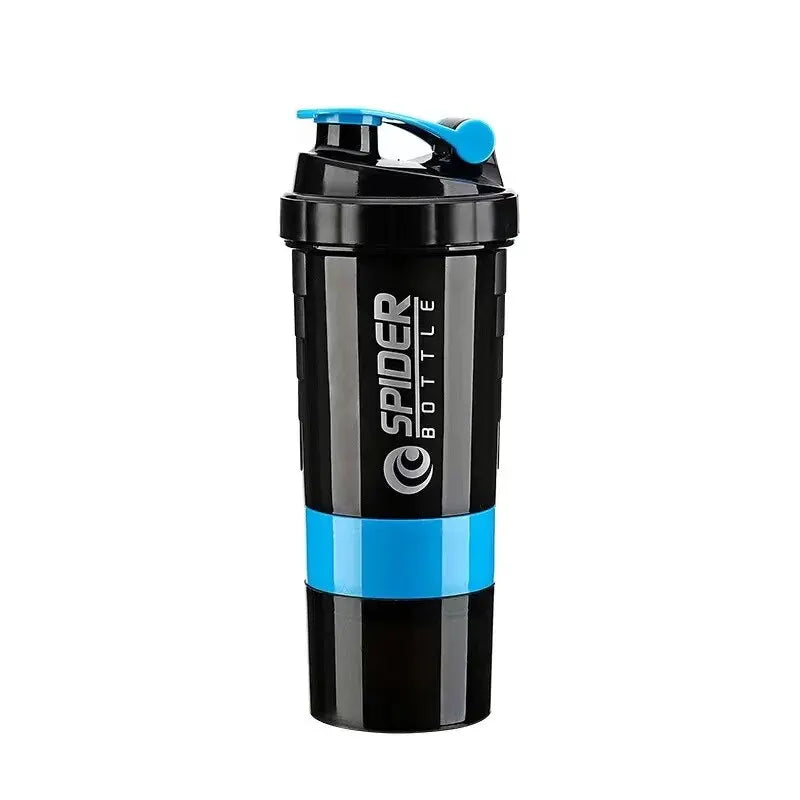 3 Layers Powder Protein Shaker Bottle