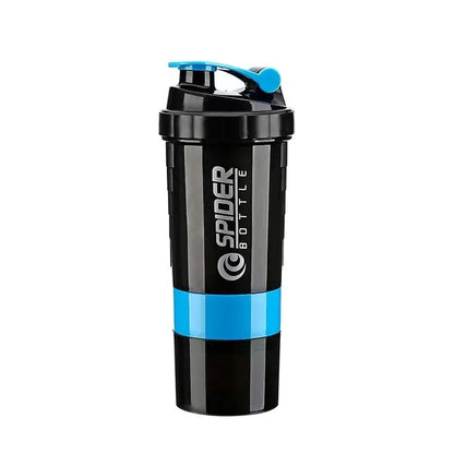 3 Layers Powder Protein Shaker Bottle